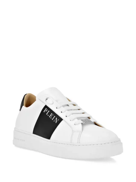 Sneakersy Philipp Plein skórzane białe