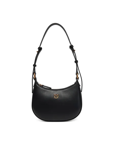 PINKO Kabelka Half Moon Baby PE 25 PLTT čierna