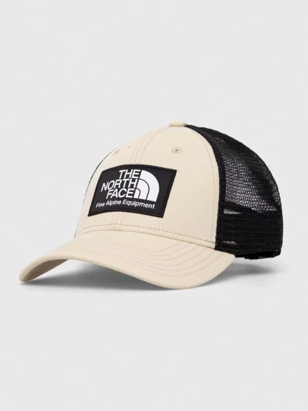 Czapka The North Face Mudder Trucker Beżowo-Czarna czarna