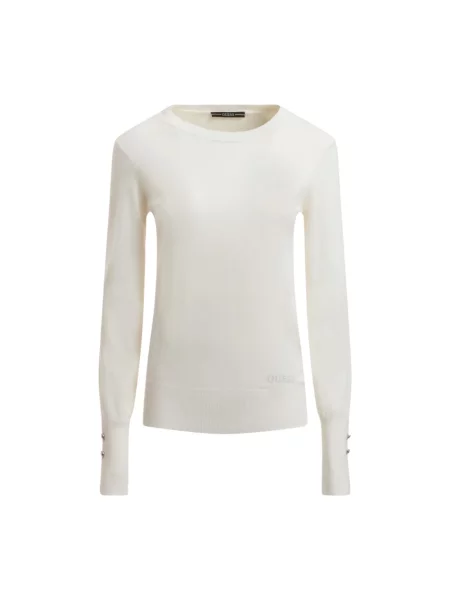 Guess sweter lekki biały