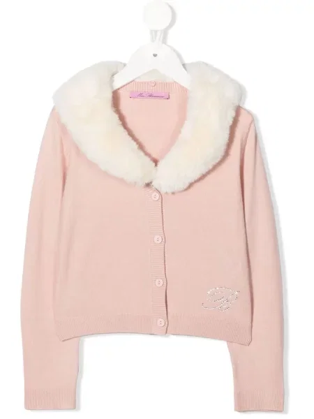 Dětské kardigan Miss Blumarine růžový