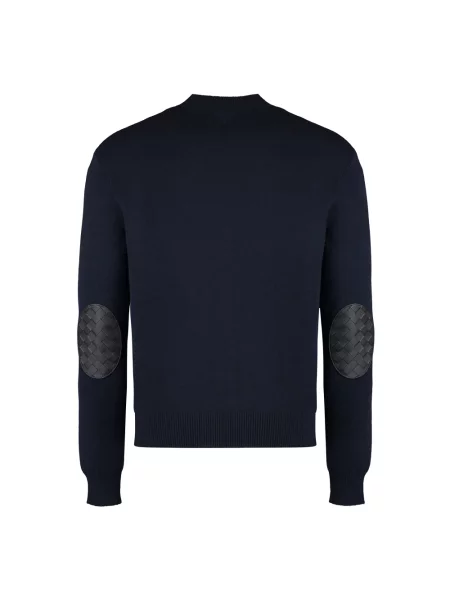 Sweter Bottega Veneta niebieski