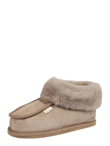 SHEPHERD Papuci de casă LENA taupe gri