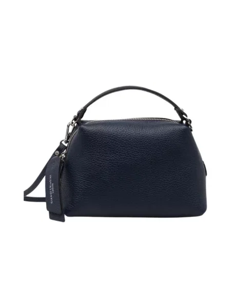 Torebka crossbody Gianni Chiarini skórzana niebieska