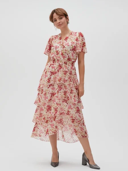 Rochie Marisse de costum alb