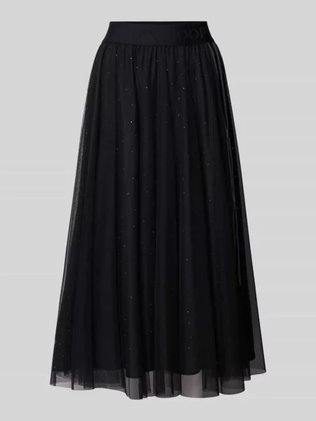 Spódnica midi z tiulu z elastycznym pasem model ‘Frida’ Joop! czarna
