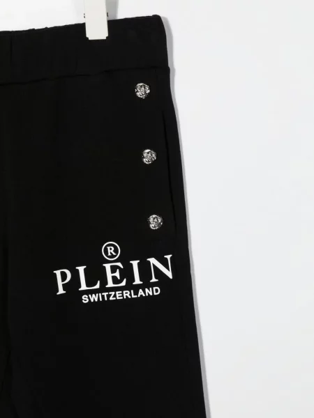 Spodnie dziecięce Philipp Plein czarne