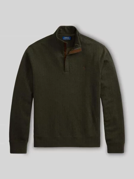 Sweter Polo Ralph Lauren oliwkowy