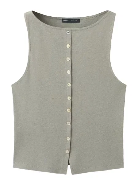 MANGO Top NEVADO' gri