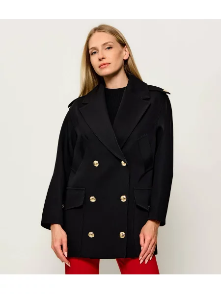 Elisabetta Franchi Palton negru