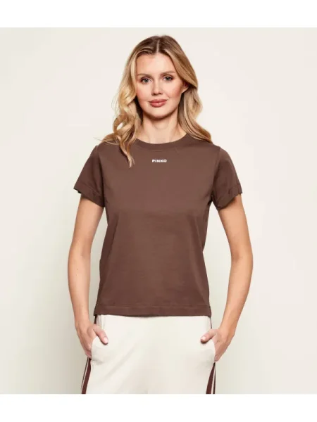 Pinko Tricou BASICO maro