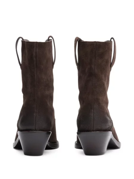 Botine Ash din piele maro
