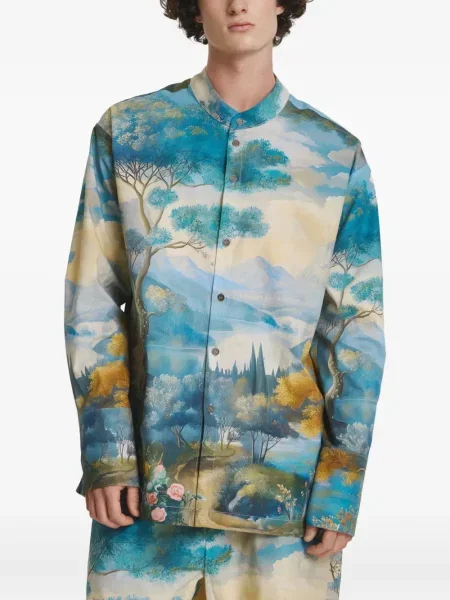 Риза Irina Voinea синьо