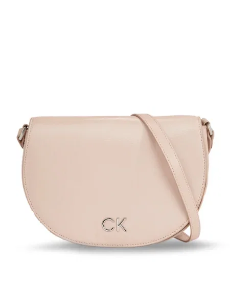 Calvin Klein Geantă Ck Daily Saddle Bag_Pearlized gri