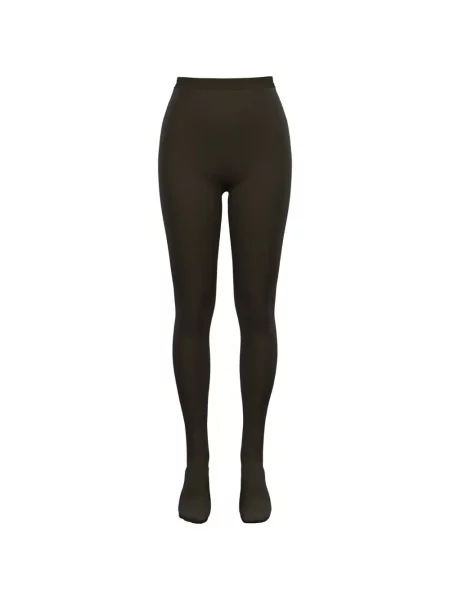 Dresuri Wolford din lână merinos maro