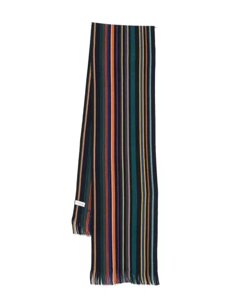 Fular Paul Smith cu dungi negru