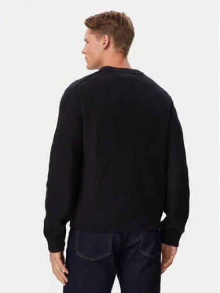 Calvin Klein Jeans Pulover črna