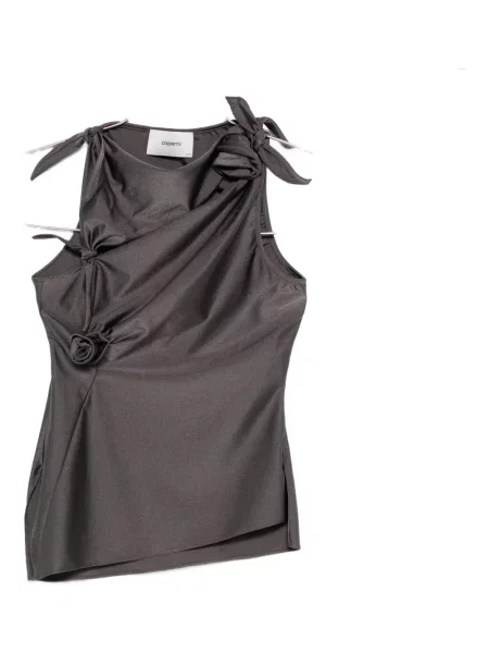 Bluzka Coperni asymetryczna szara