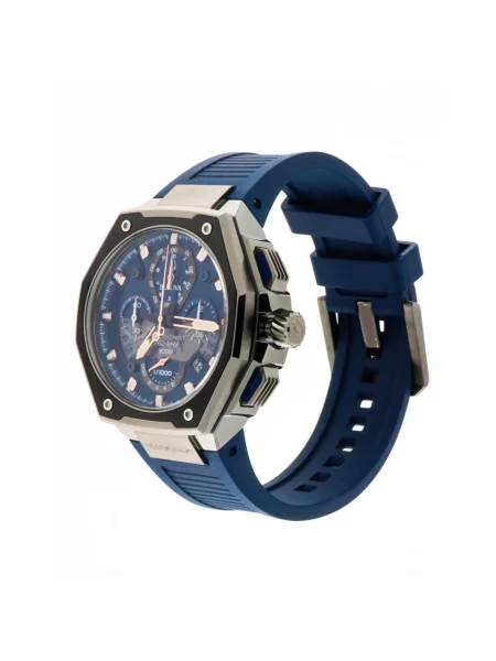 Zegarek Bulova z paskiem niebieski
