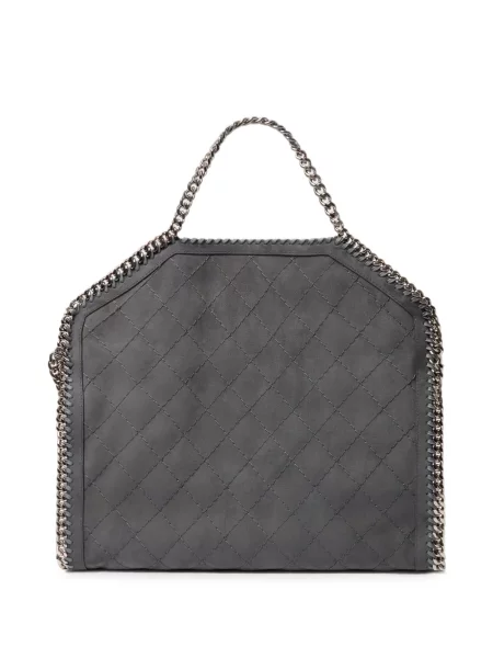 Matlasat geantă shopper Stella Mccartney gri
