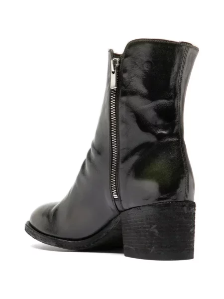 Botine Officine Creative din piele negru