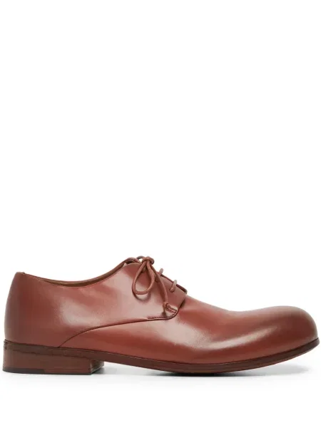 Pantofi derby Marsell din piele maro