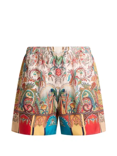 Scurt pantaloni scurți Etro de mătase