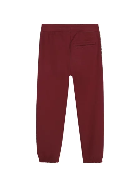 Spodnie dziecięce Lanvin Enfant czerwone
