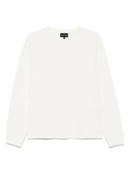 Bluza dziecięca Emporio Armani biała