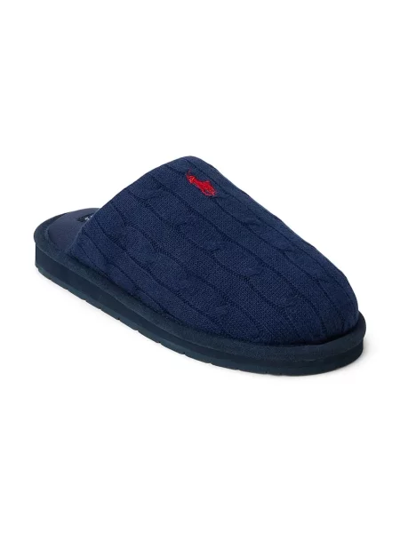 Papuče Polo Ralph Lauren Tamnoplava plava