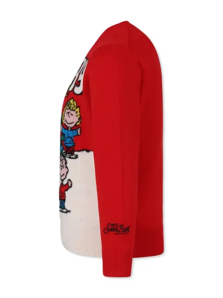 Sweter dziecięcy Mc2 Saint Barth czerwony