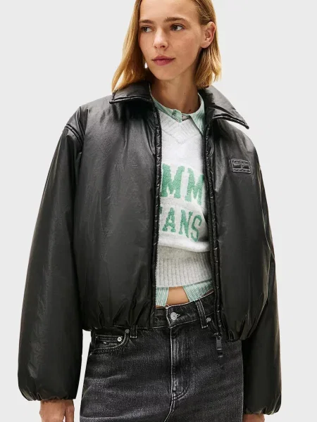 Джинсовая куртка Tommy Jeans черная