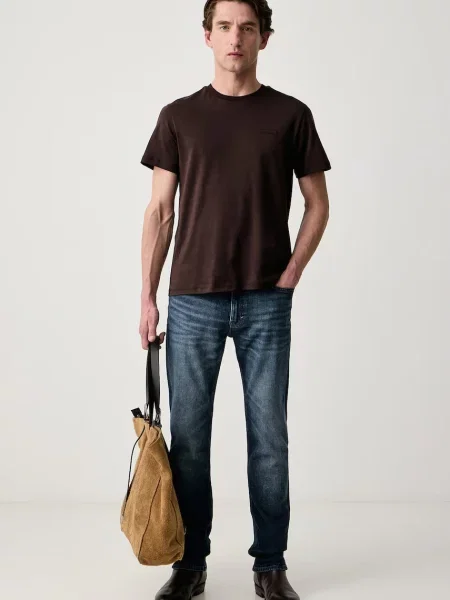 Calvin Klein tricou pentru bărbați din maro