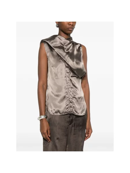 Top Rick Owens brązowy