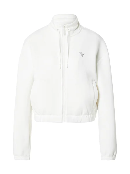 GUESS Sportski gornji dio trenirke CECILIA srebro bijela