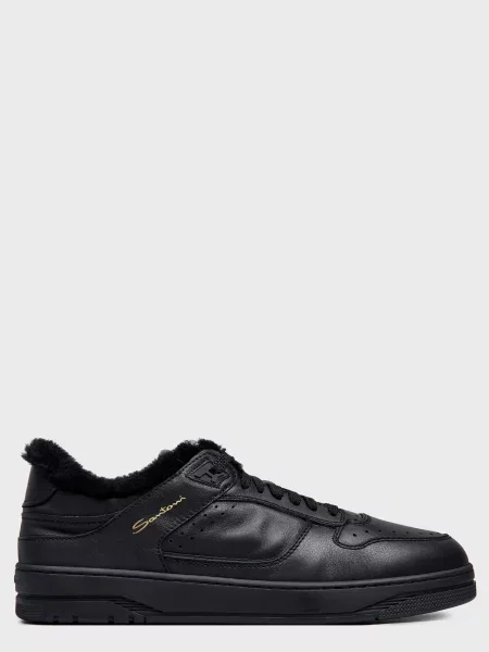 Кеди Santoni чорні