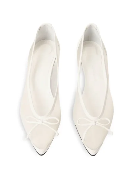 Pantofi cu toc Jacquemus alb