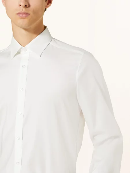 Olymp Košile Level Five Body Fit S Extra Dlouhým Rukávem bílá