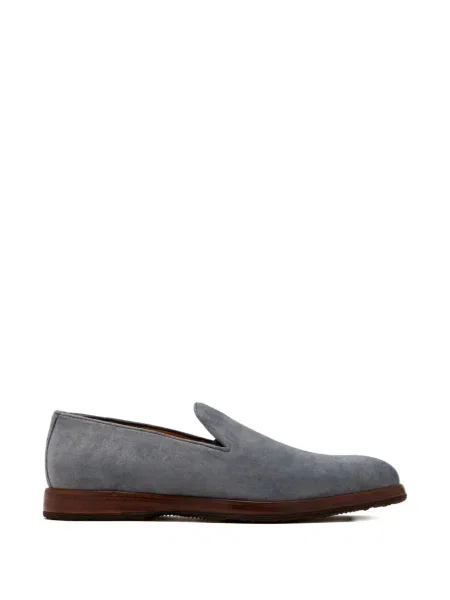 Pantofi loafer Bontoni slip-on gri