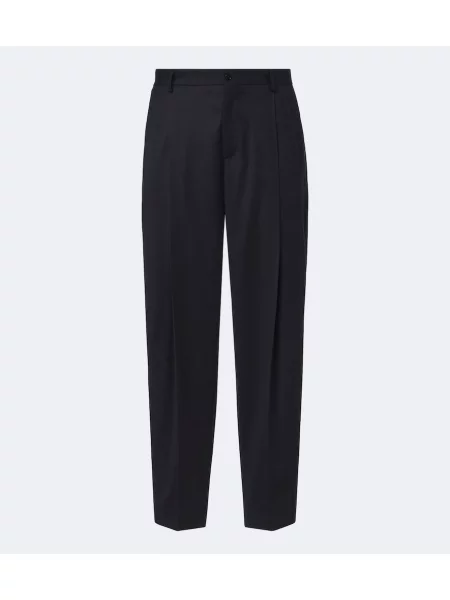 Pantaloni Dolce&gabbana de lână albastru