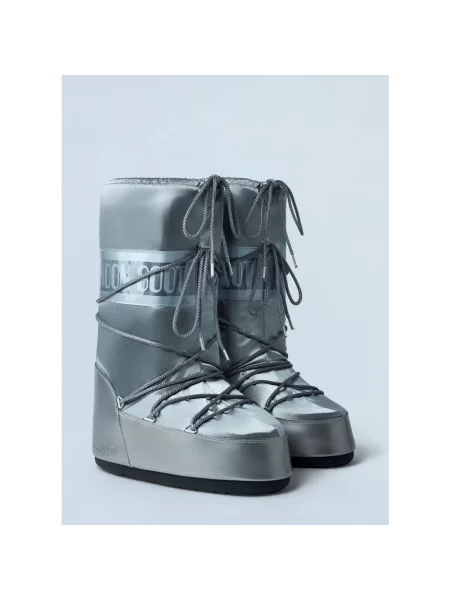 Śniegowce Moon Boot Icon Glance silver szare