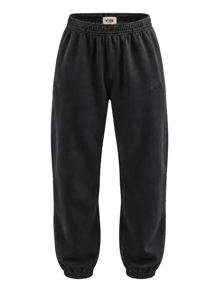V!BE STUD!OS Pantaloni sport negru