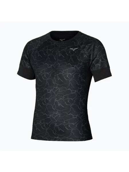 Koszulka do biegania Mizuno Graphic Trail Tee czarna