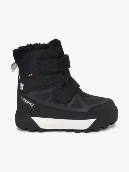 Viking Kids gyerek téli cipő Constrictor Warm SC WP 2V fekete