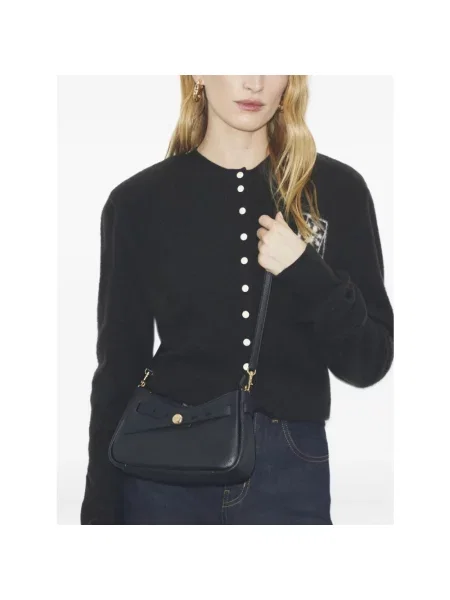 Torebka crossbody Tory Burch skórzana czarna