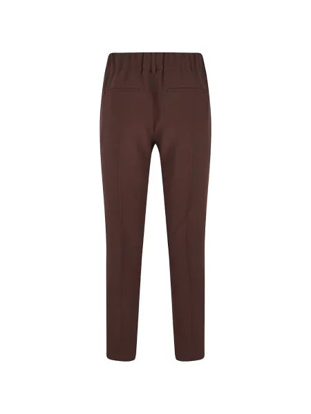 Pantaloni Brunello Cucinelli conici maro