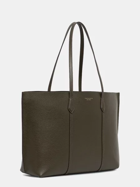 Кожаная сумка шоппер Tory Burch