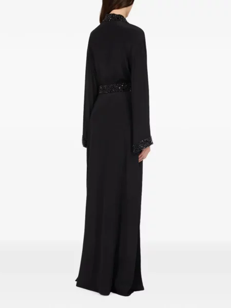Rochie maxi Roberto Cavalli plic negru