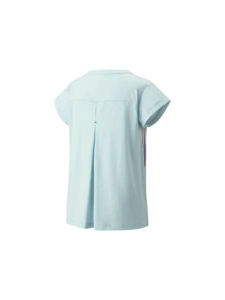 Tricou Yonex cu decolteu în U albastru