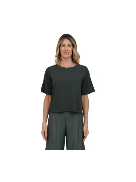 Koszulka Max Mara zielona